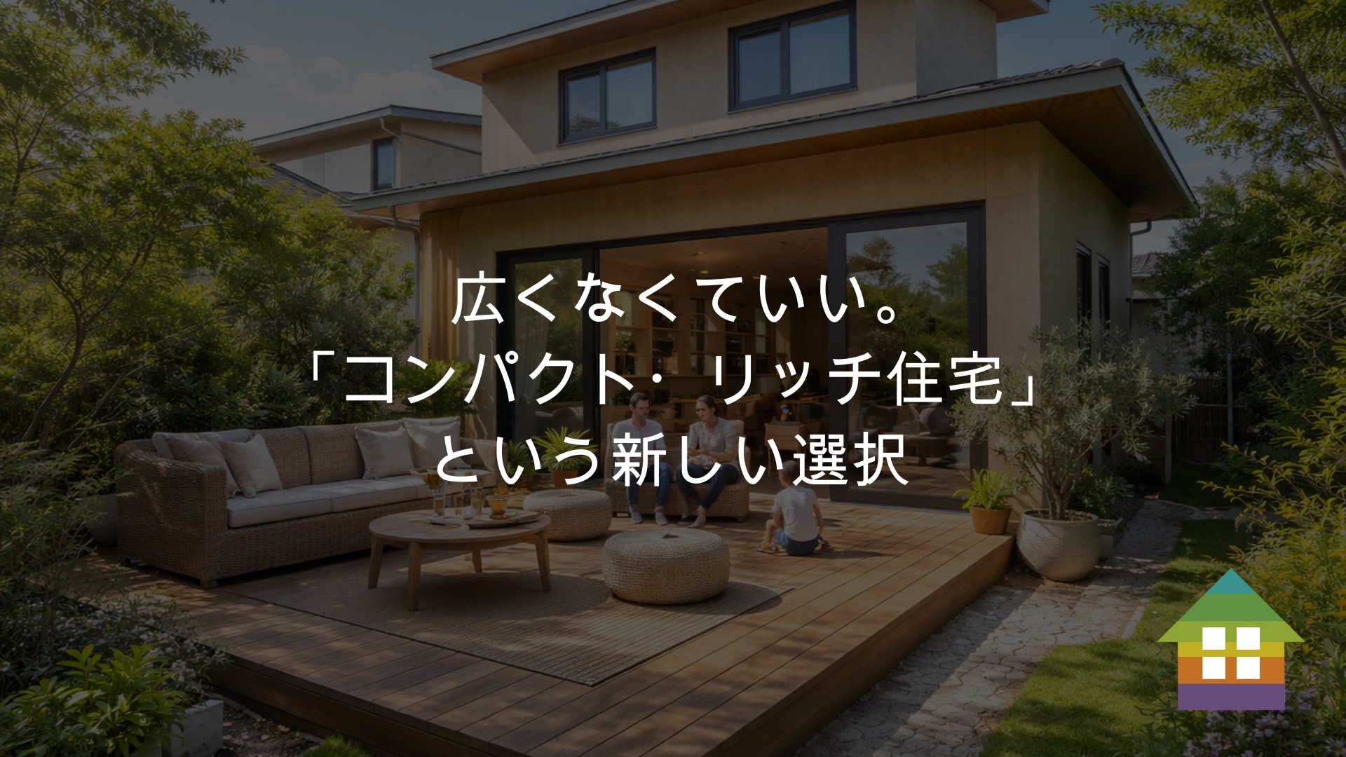 広くなくていい。「コンパクト・リッチ住宅」という新しい選択